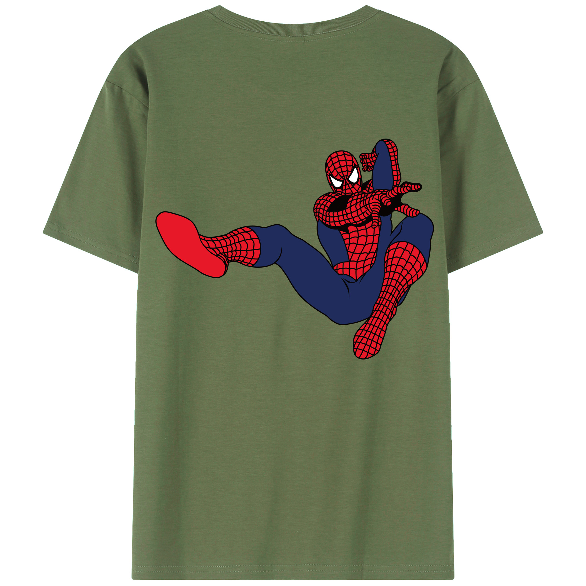 （画像用） アベンジャーズ The Avengers 綿100％ メンズ半袖Tシャツ（バックプリント） 通気性